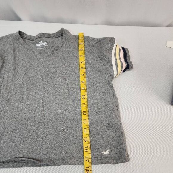 Hollister and Aeropostle Lot of 2 Size Small Tops Casual Women's Short-Sleeve W - Picture 9 of 11